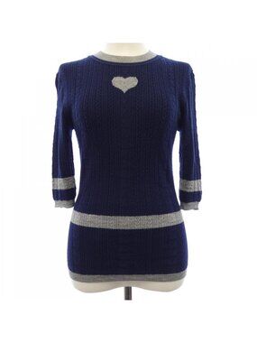 Chanel Knit Sweater Navy